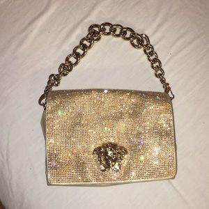 Versace Crystal Medusa Evening Sultan Bag